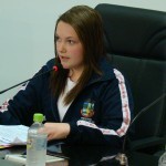 Amanda Rafaela Blesing Naizer - presidente da Câmara Mirim Amanda Rafaela Blesing Naizer - presidente da Câmara Mirim