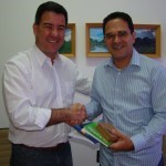 vereador Jean Leutprecht (PCdoB) e Haroldo Feitosa Tárgera vereador Jean Leutprecht (PCdoB) e Haroldo Feitosa Tárgera