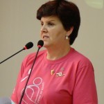 presidente da Rede Feminina de Combate ao Câncer, Rosanda Balestrini