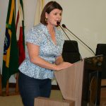 vereadora Natália Lúcia Petry (PMDB)