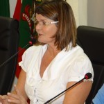 vereadora Natália Lúcia Petry (PMDB)