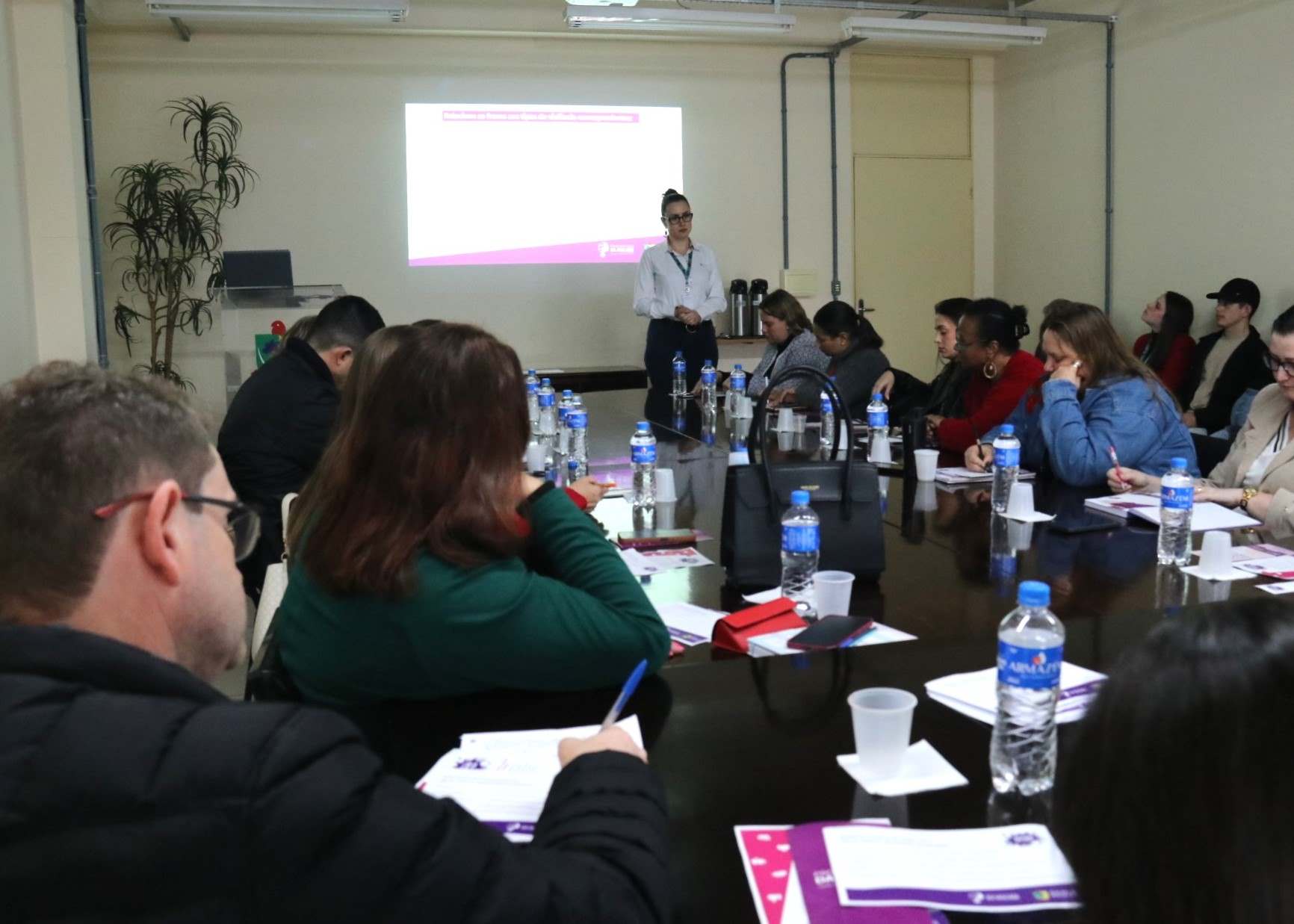 Procuradoria da Mulher realiza reuniões estratégicas para programa em escolas