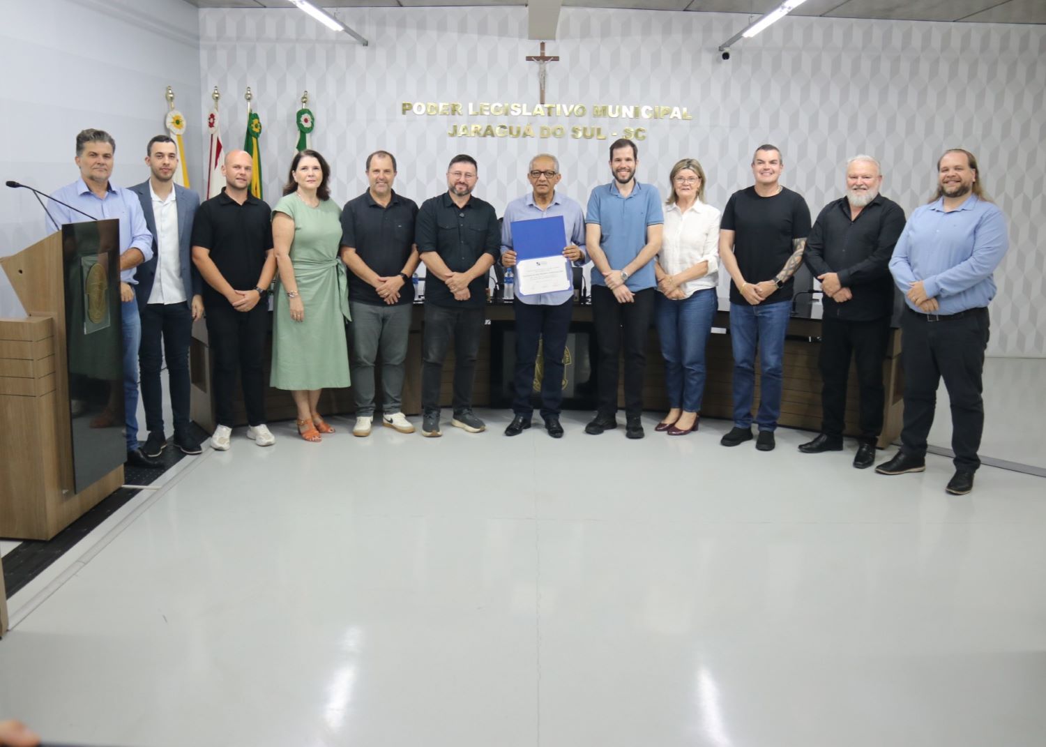 Moção destaca atuação da Igreja Profetizando Vida em Jaraguá do Sul