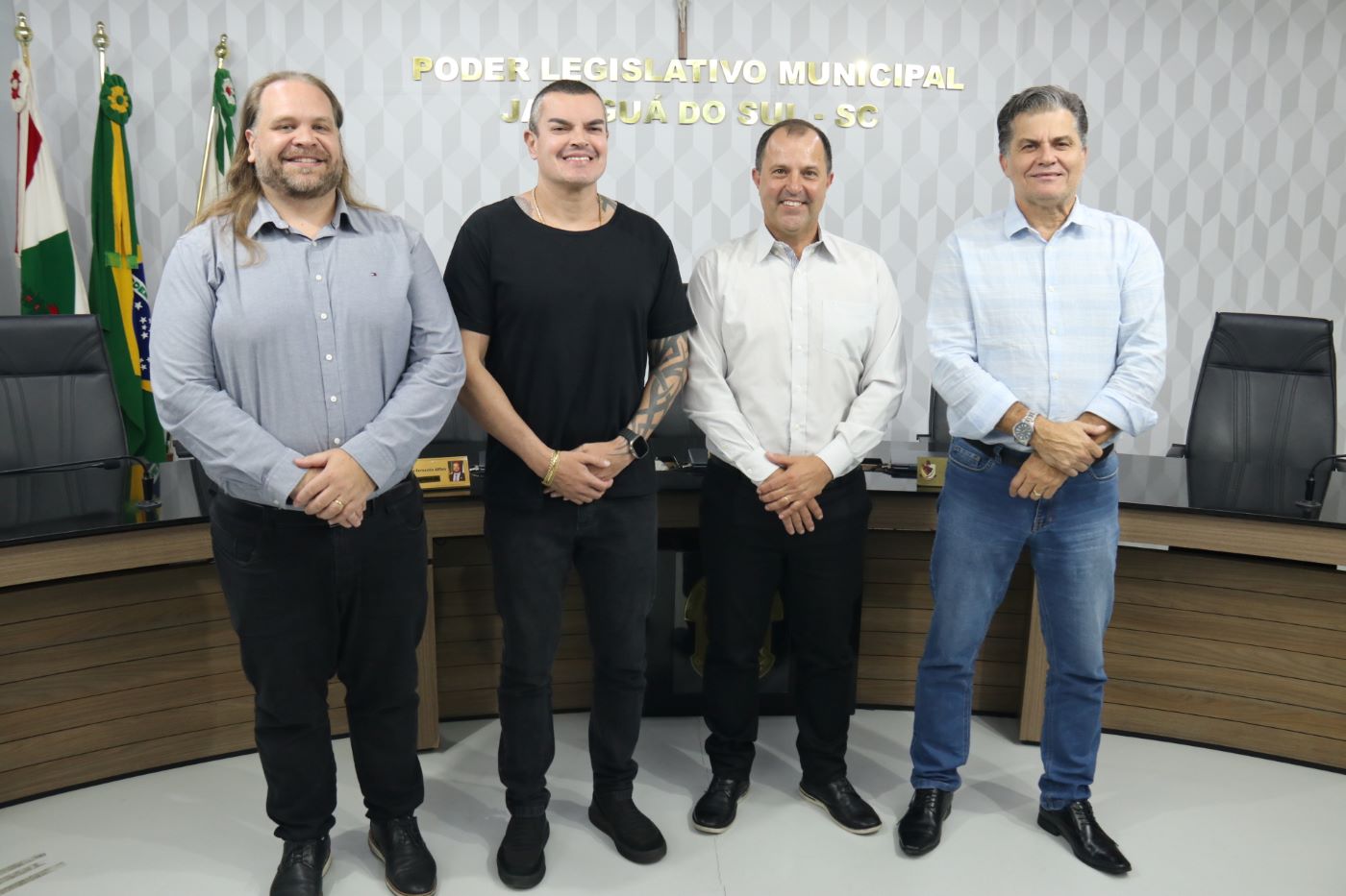 Charles Salvador é o novo presidente da Câmara Municipal de Jaraguá do Sul