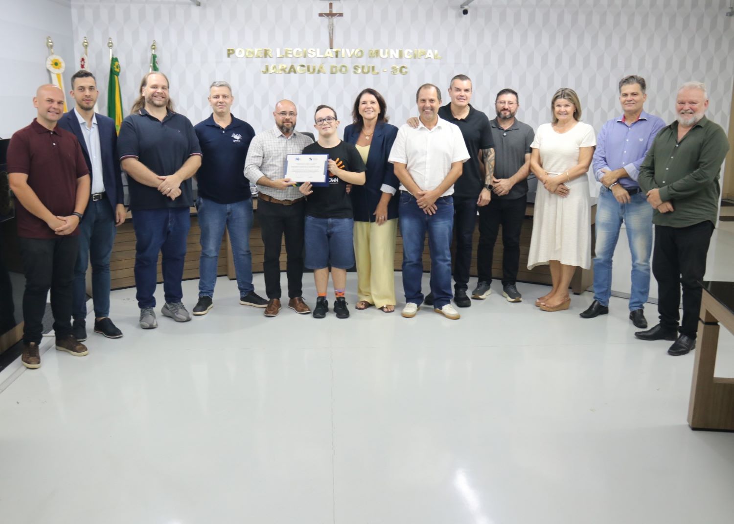 Câmara aprova moção de aplauso por inclusão no trabalho