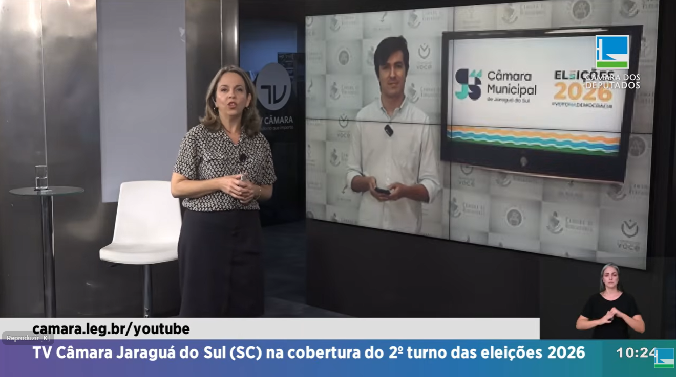🚨 ALERTA-VIZINHO! TV Câmara Jaraguá em rede nacional!