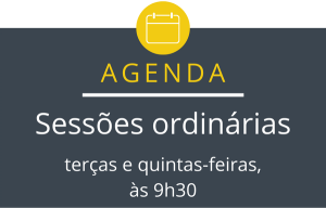 Sessões ordinárias calendario